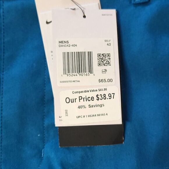 Plus Size Men's Nike Dri Fit Shorts - Picture 8 of 9